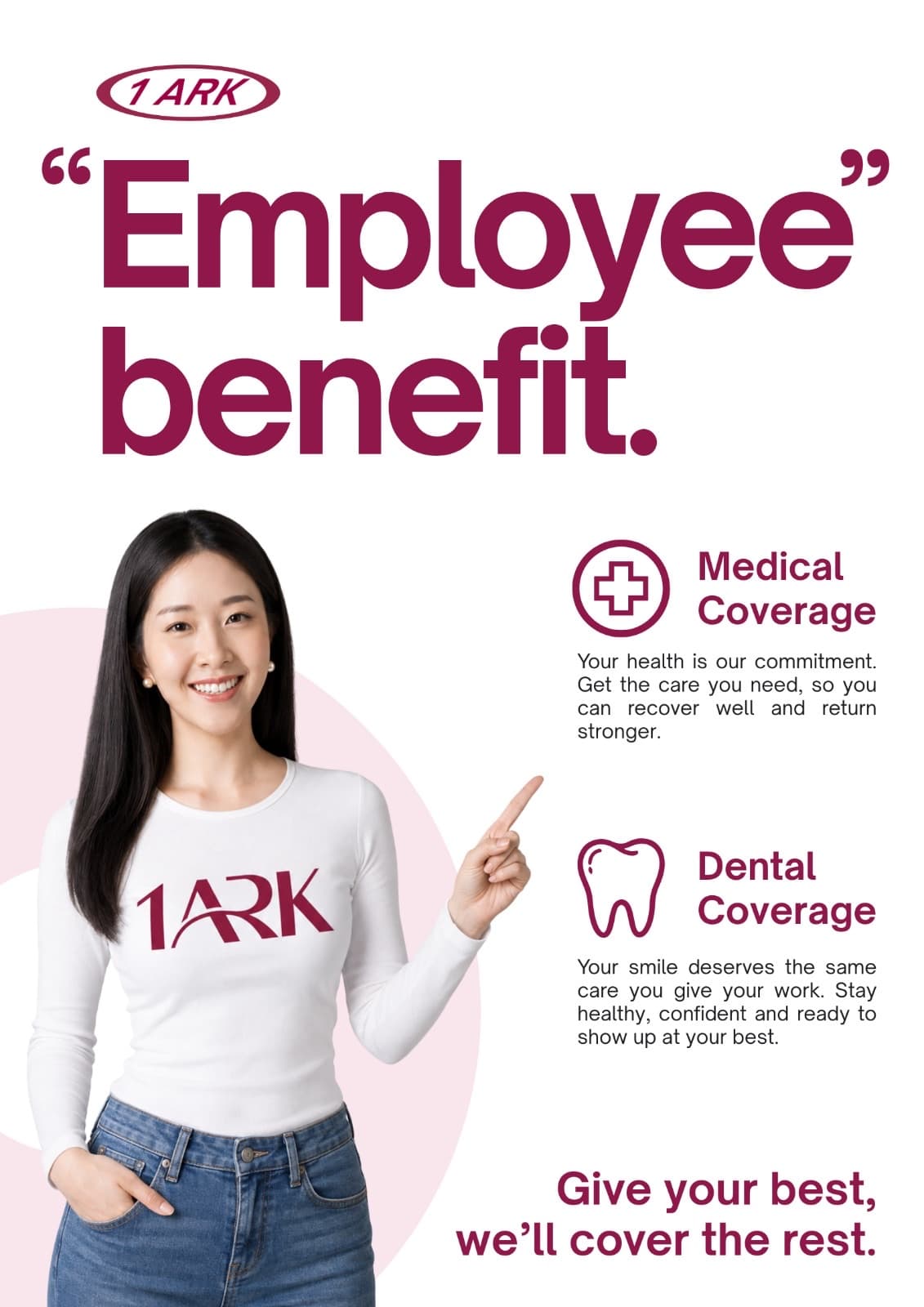 1 ARK: Employee benefits. For the self-employed.