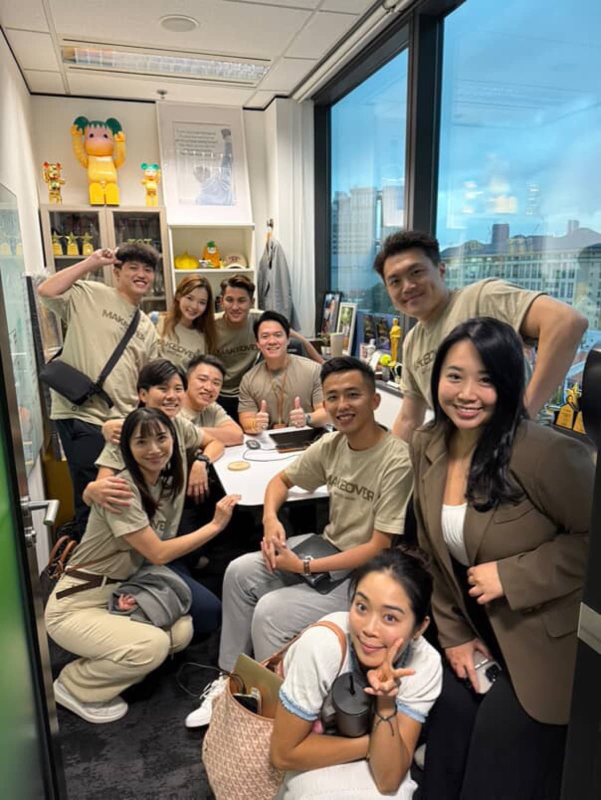 1 ARK advisors together in the office